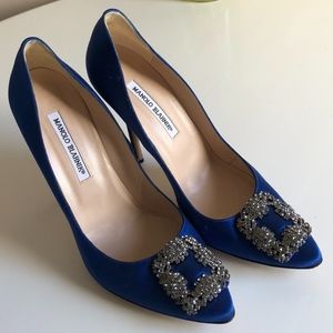 Manolo Blahnik "Something Blue"